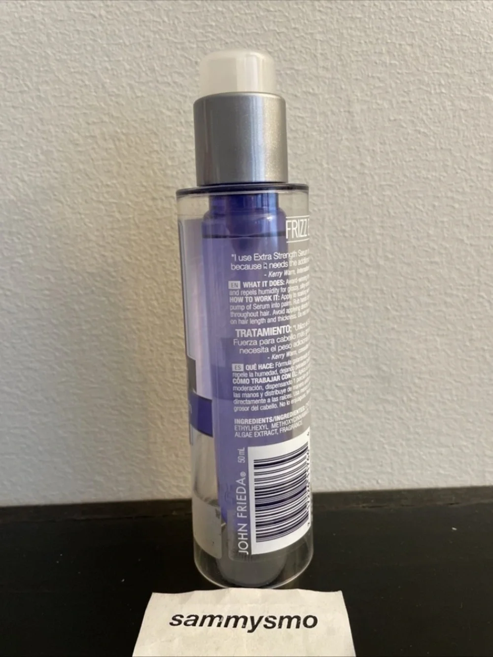 John Frieda Frizz Ease Extra Strength Serum 1.69 oz. discontinued See Descript